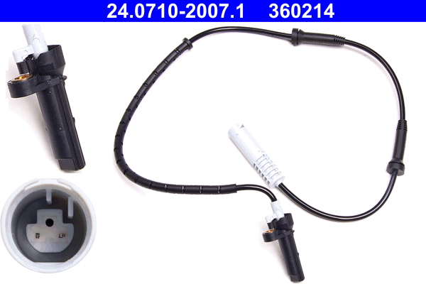 ATE 24.0710-2007.1 Sensor, Raddrehzahl