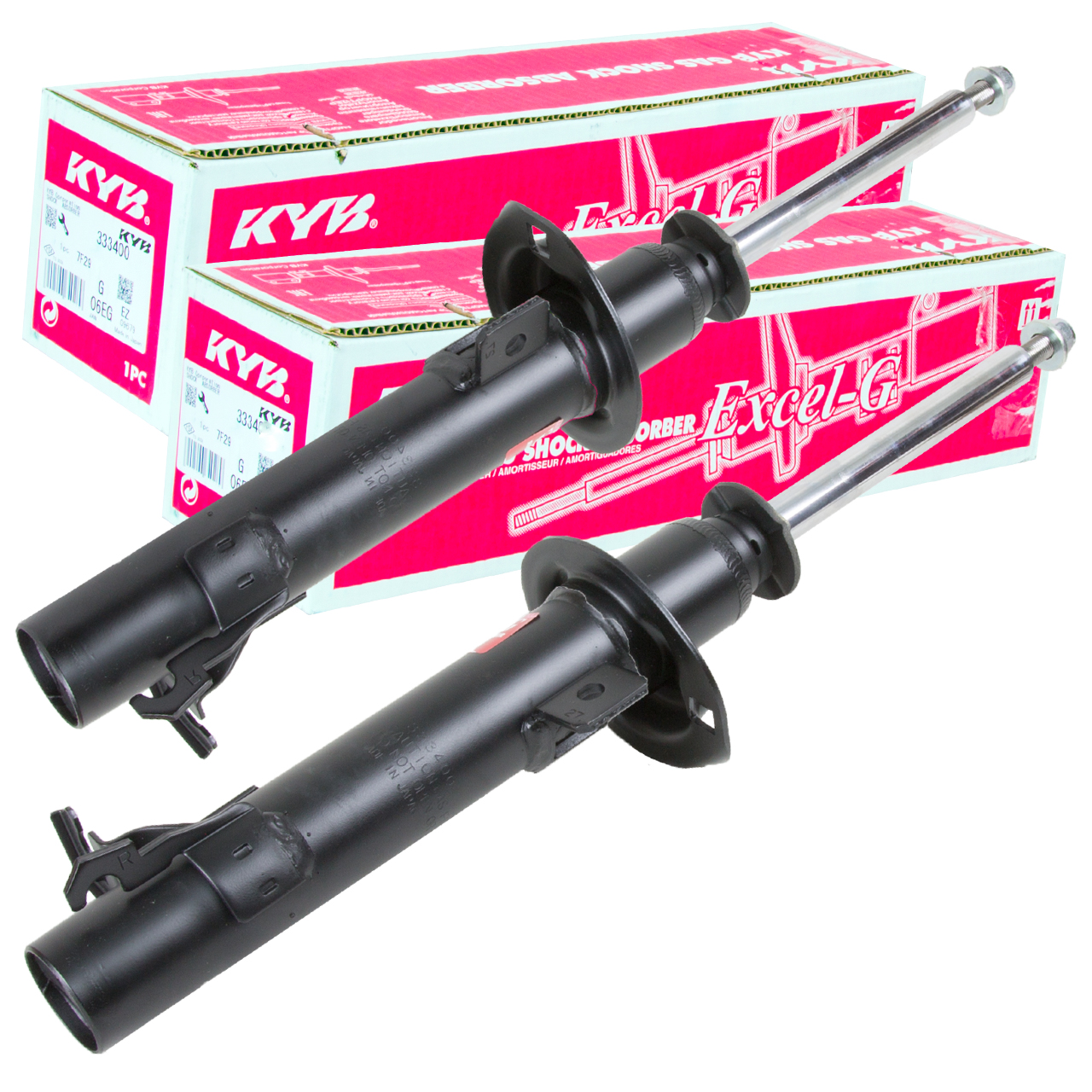 2x KYB Stoßdämpfer VA links + rechts Ford Fiesta V 1.3-1.4 Bj 02-03