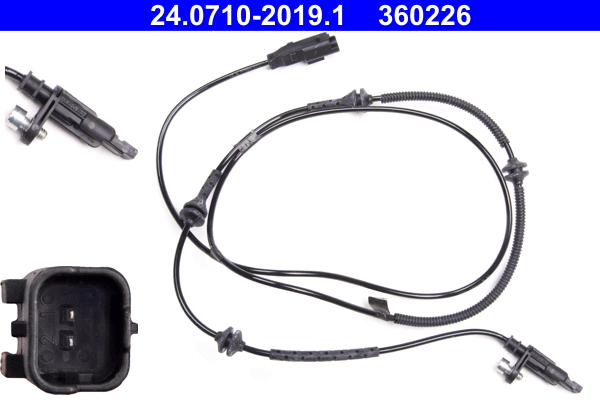 ATE 24.0710-2019.1 Sensor, Raddrehzahl