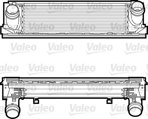 VALEO 818260 Ladeluftkühler