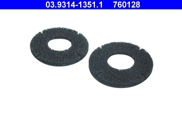 ATE 03.9314-1351.1 Reinigungsscheibe, Reinigungsset-Radnabe