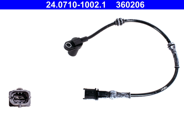 ATE 24.0710-1002.1 Sensor, Raddrehzahl