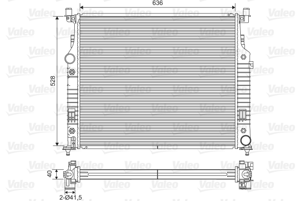 VALEO 701569 Kühler, Motorkühlung