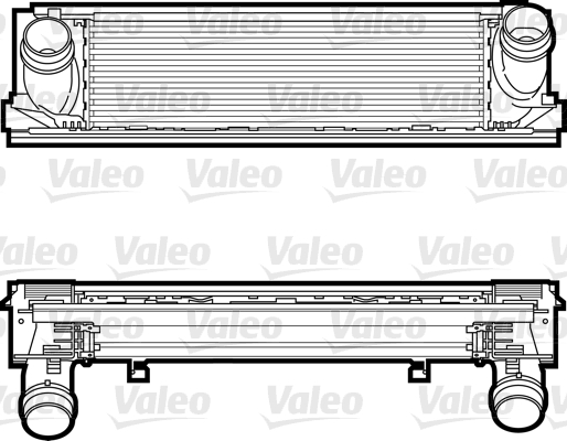 VALEO 818259 Ladeluftkühler