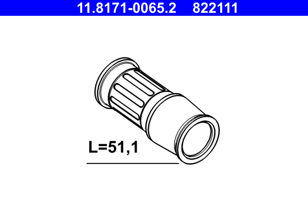 ATE 11.8171-0065.2 Führungshülse, Bremssattel