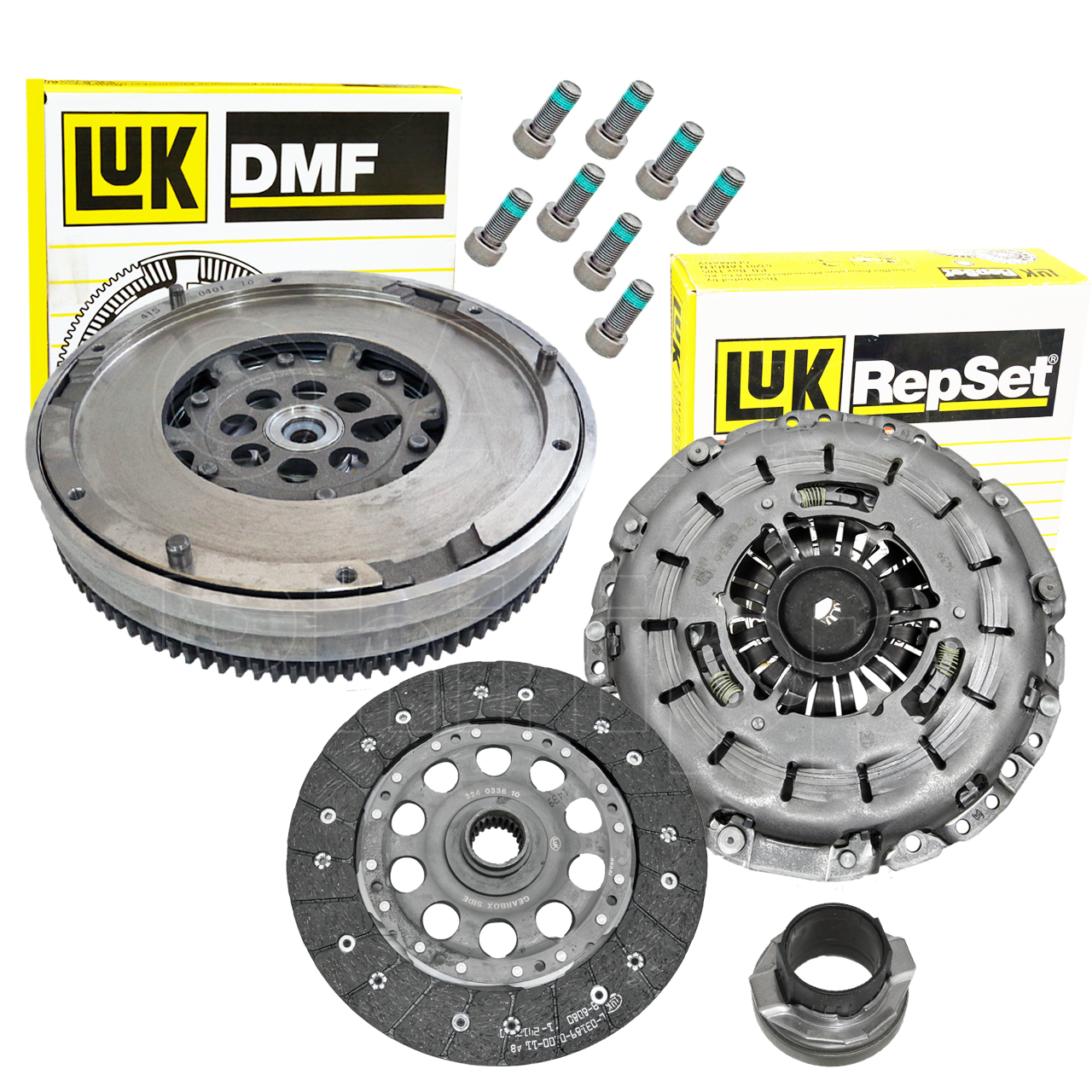 LUK Kupplung Kupplungssatz + ZM Schwungrad für BMW X3 E83 2.0d ab Bj 03.2005