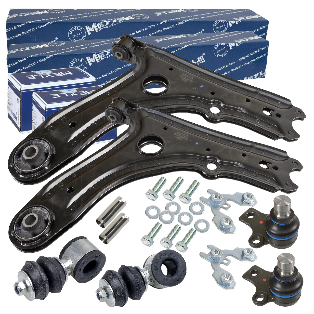 2x MEYLE Querlenker Satz Traggelenk Lager Koppelstange vorne VW Golf 3 4 Vento