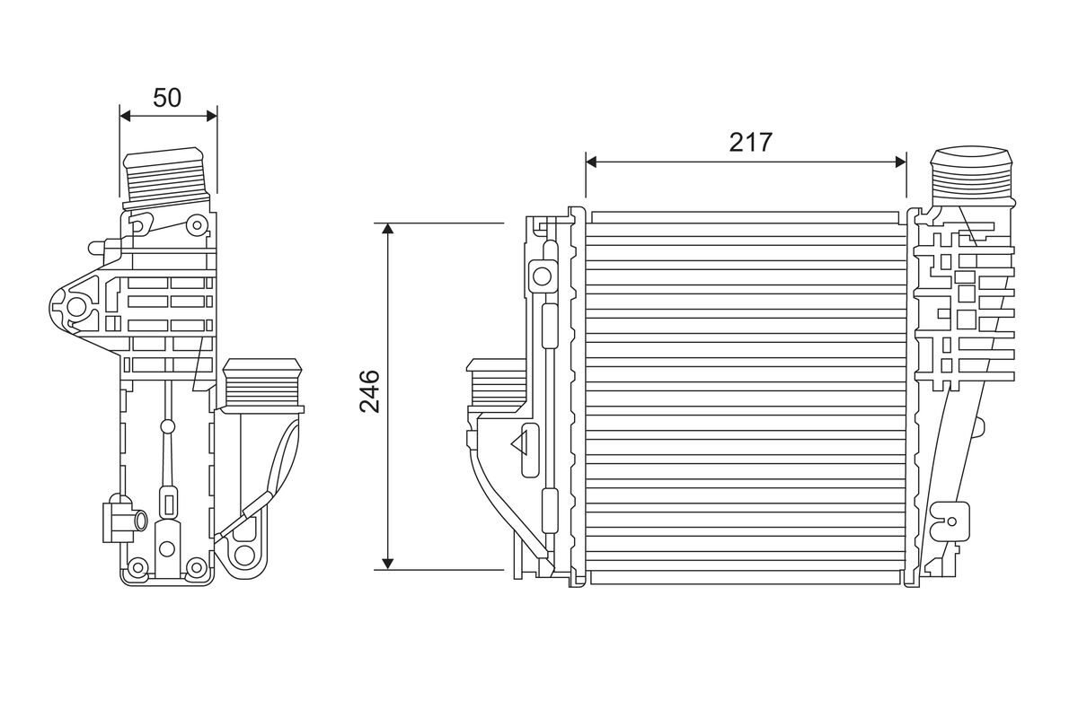 VALEO 818290 Ladeluftkühler