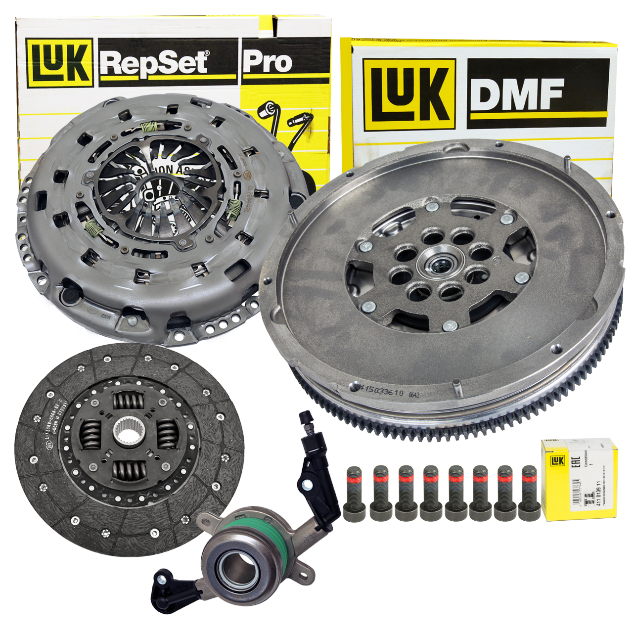 LUK Kupplung Kupplungssatz + Schwungrad Zweimassenschwungrad VW CRAFTER 2.5 TDI