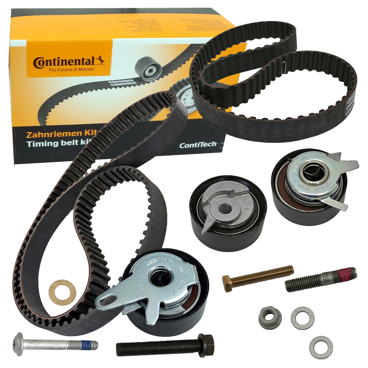 2x CONTINENTAL CTAM Zahnriemensatz für VW Transporter T4 + LT 28-35 LT 28-46 2.5 TDI