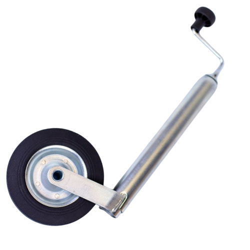 Stützrad Ø48 mm 150 kg verzinkt Vollgummi
