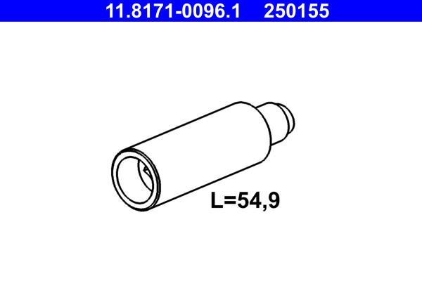 ATE 11.8171-0096.1 Führungsbolzen, Bremssattel