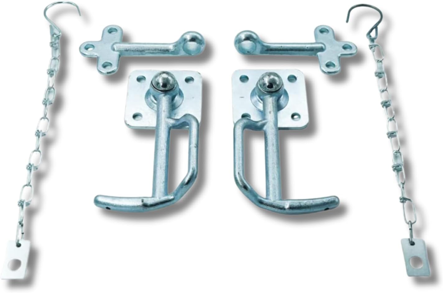 Bordwandverschluss Set Gr.0 links & rechts inkl. Sicherungsketten