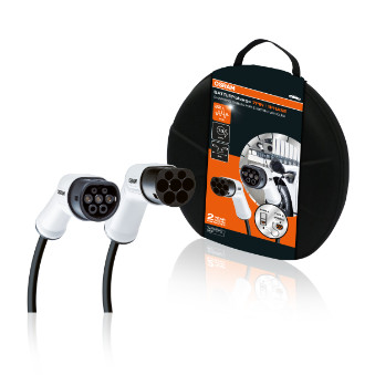 OSRAM OCC23205 Ladekabel, Elektrofahrzeug BATTERYcharge 7PIN