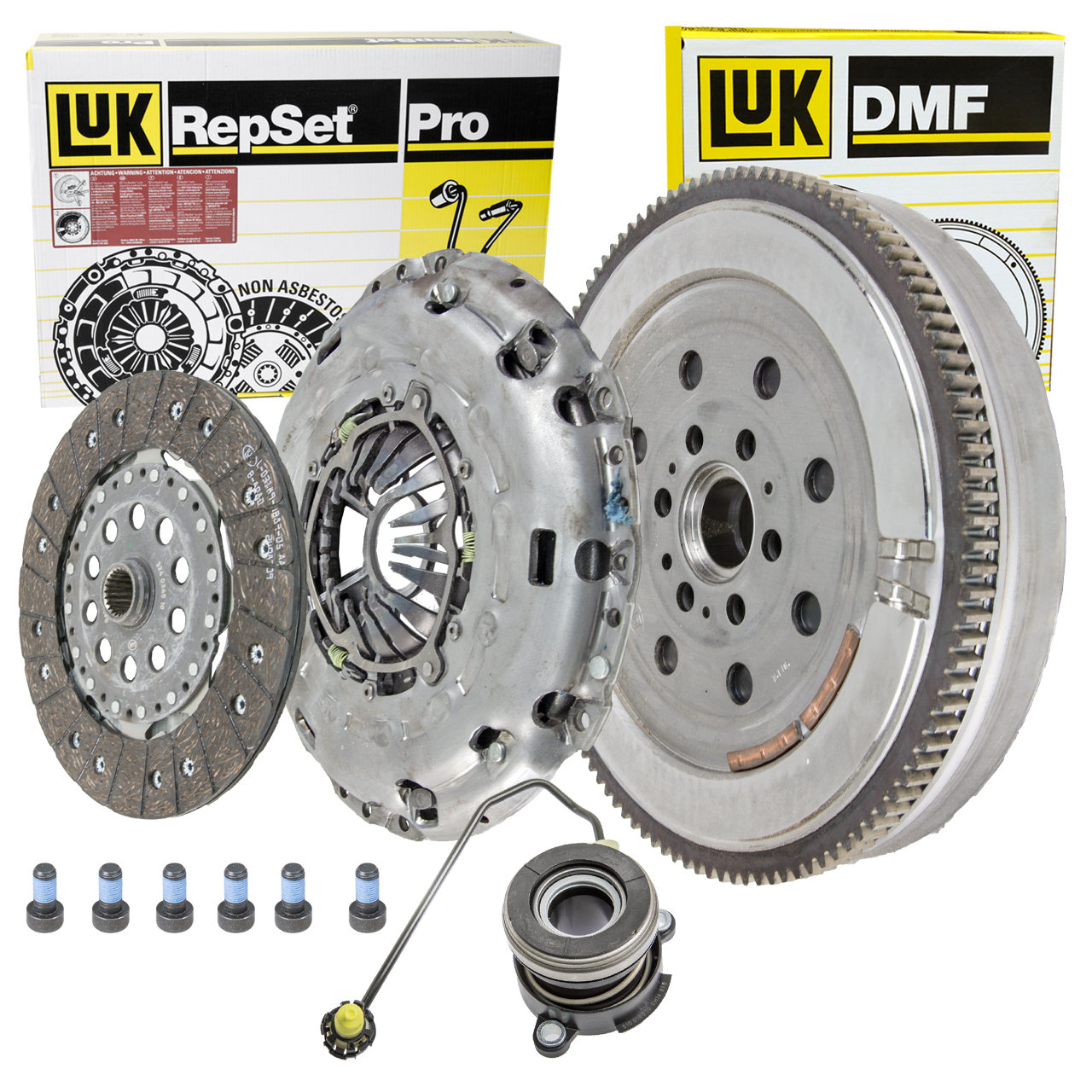 LUK Kupplung + Zwei-Massen-Schwungrad Opel Astra H Vectra C Zafira B 1.9 CDTi