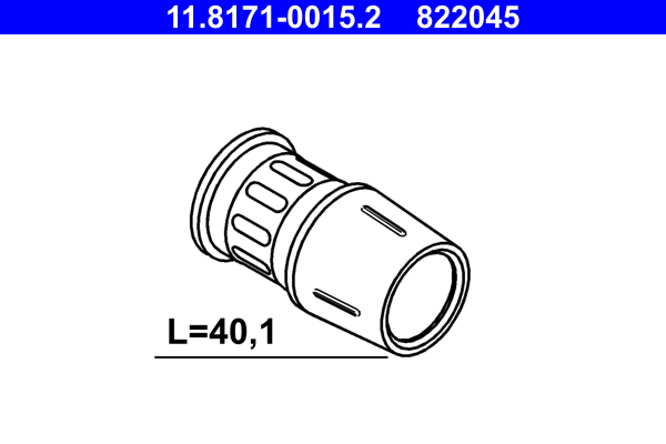 ATE 11.8171-0015.2 Führungshülse, Bremssattel