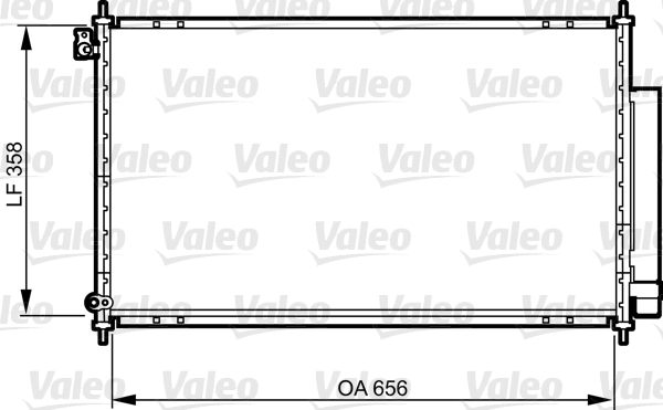 VALEO 814159 Kondensator, Klimaanlage