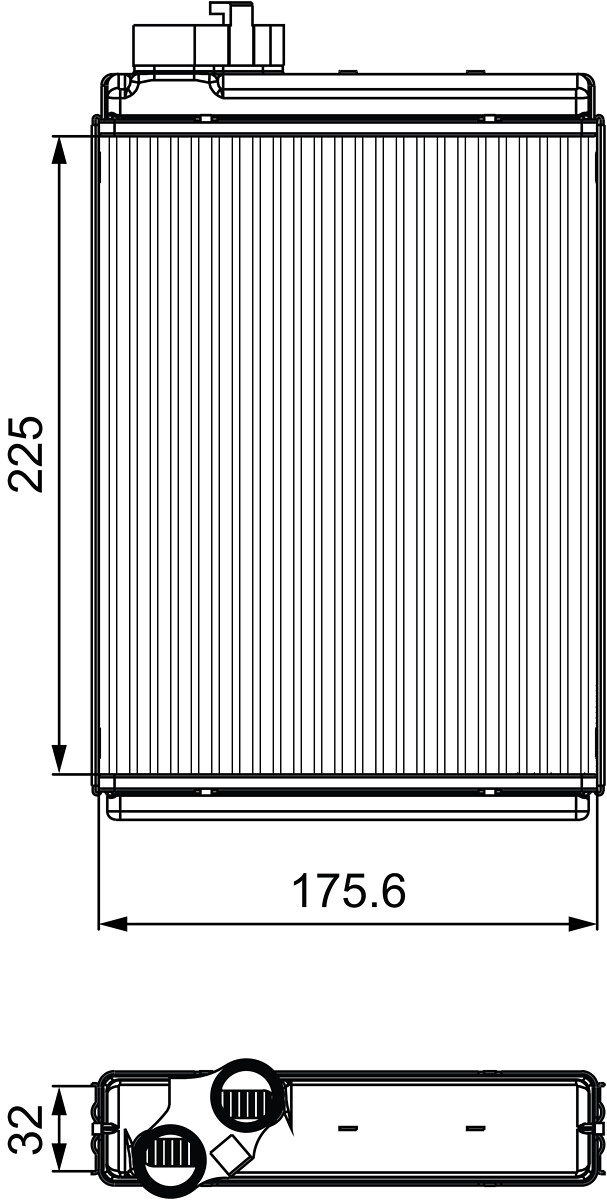 VALEO 811507 Wärmetauscher, Innenraumheizung