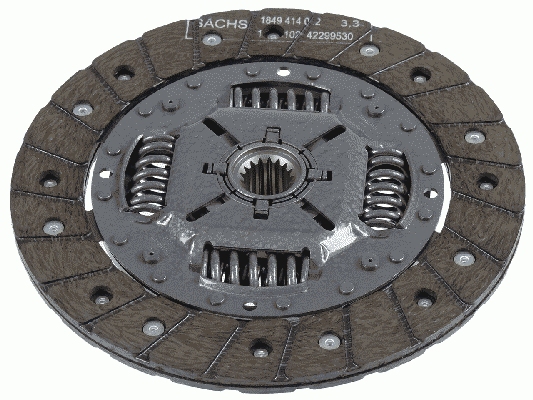 SACHS 1862 301 031 Kupplungsscheibe