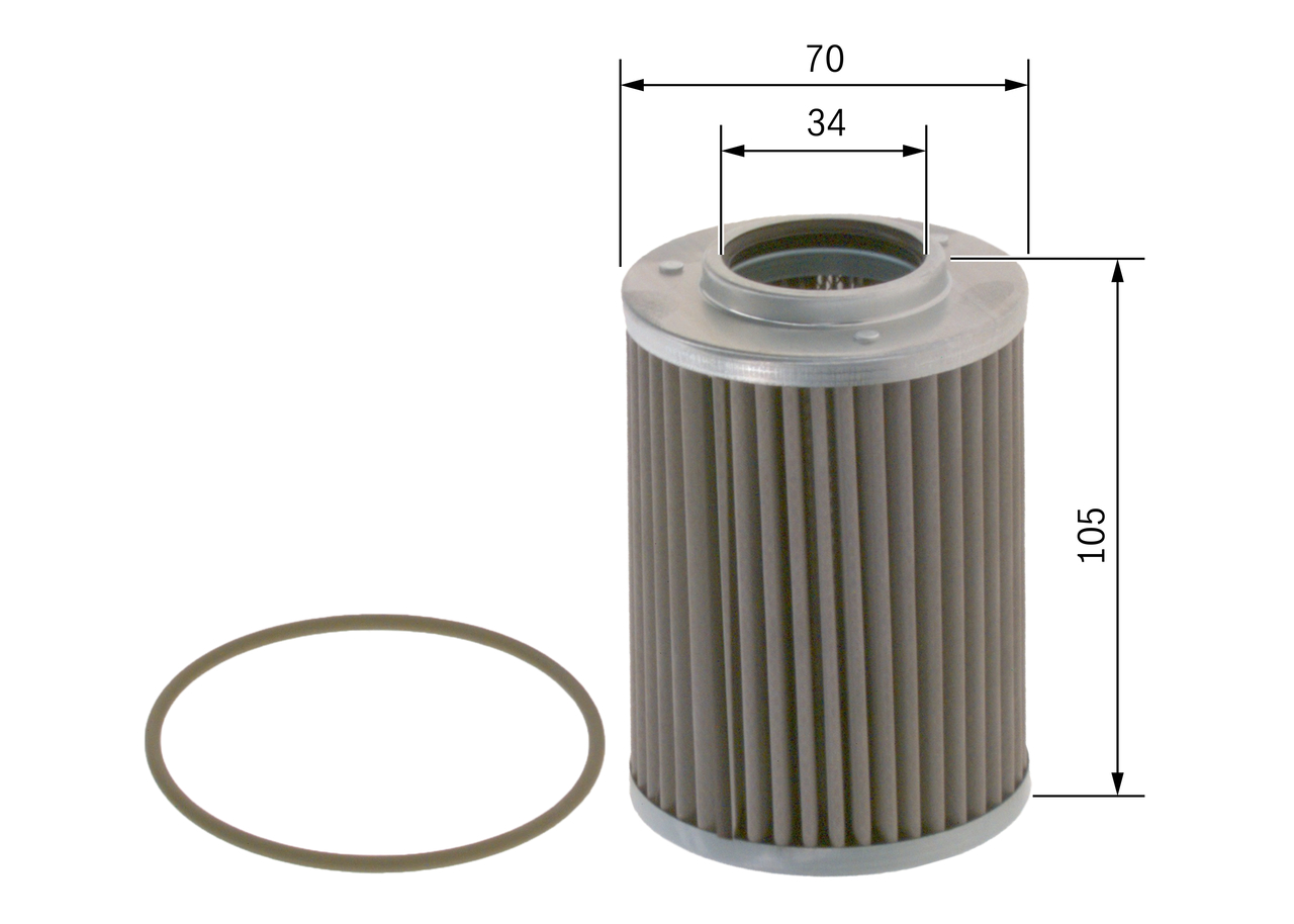 BOSCH F 026 404 006 Hydraulikfilter, Automatikgetriebe