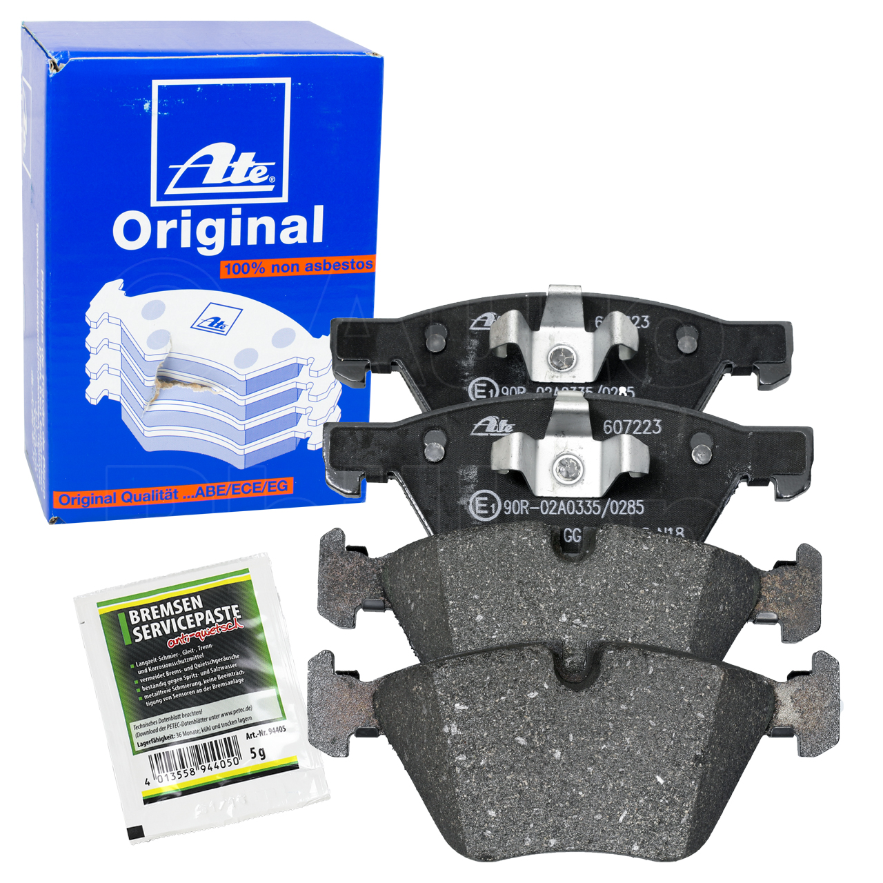 ATE Bremsbelagsatz VA Bremsklötze Bremsbelagsatz für BMW 1er E81 E87 E88 E82