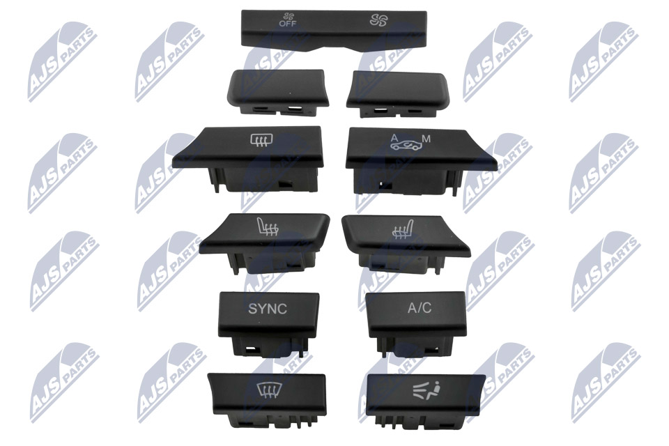 NTY EWS-BM-096 Bedienelement, Heizung/Lüftung NTY EWS-BM-096 Bedienelement, Heizung/Lüftung