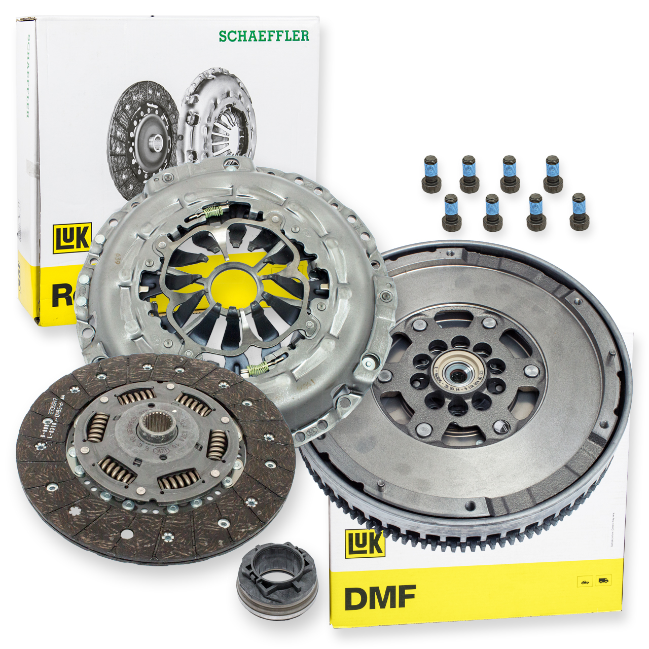 LUK Kupplung + ZM Schwungrad Kupplungssatz AUDI A4 8EC, B7 A6 4F C6 2.7 3.0 TDI